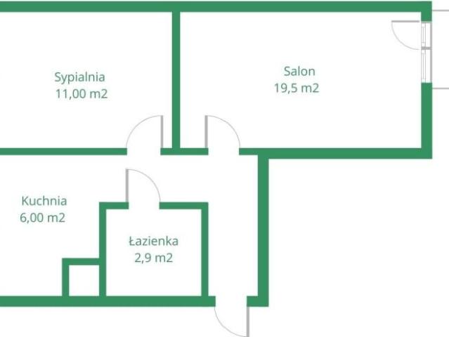 Mieszkanie, Gdańsk Przymorze, Olsztyńska, 45.00 m², sprzedam mieszkanie