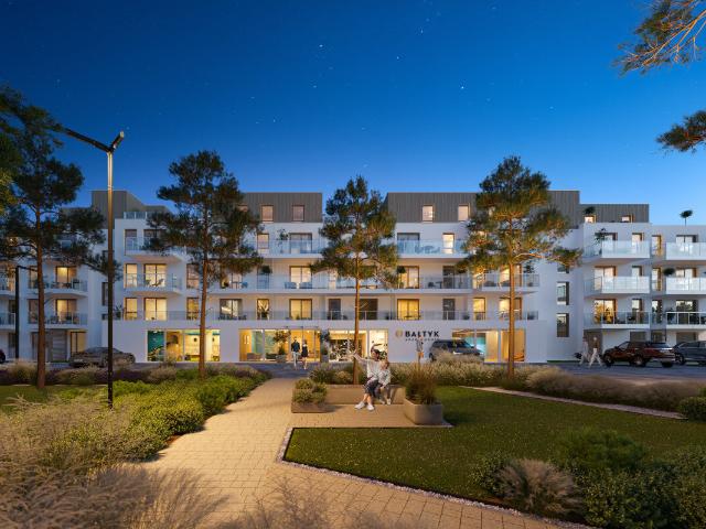 Mieszkanie, Jastrzębia Góra, Jantarowa 3, Apartamenty Bałtyk komfortowe lokale nad morzem, D/122