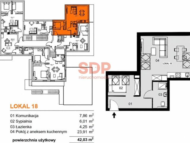 Mieszkanie, Karpacz, Wita Stwosza, 42.03 m², sprzedam mieszkanie