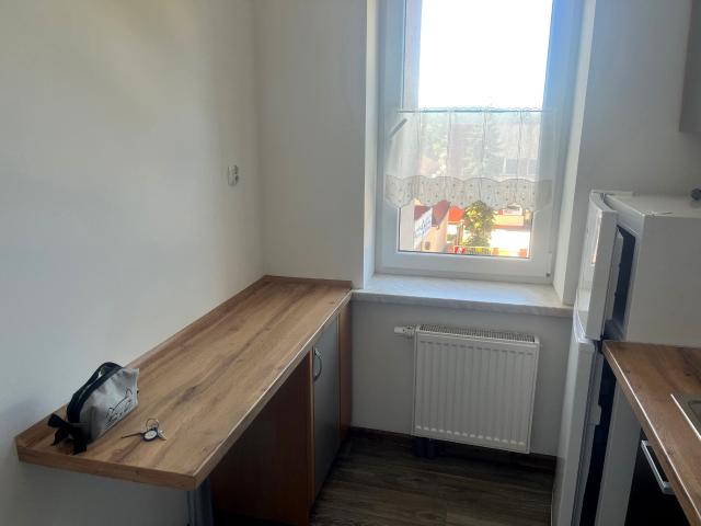 Mieszkanie kawalerka z oddzielną kuchnią 31,70 m² na wynajem ul. Bohaterów Monte Cassino, Lębork
