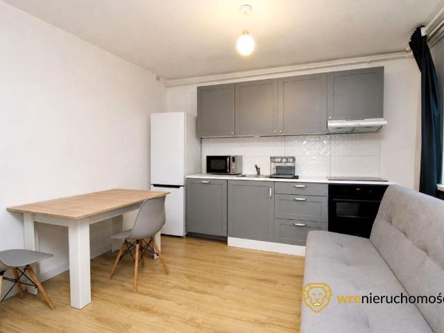 Mieszkanie kawalerka z aneksem kuchennym 27 m² na wynajem Wrocław, Psie Pole