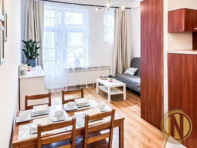 Mieszkanie kawalerka z aneksem kuchennym 32 m² na wynajem Kraków, Stare Miasto