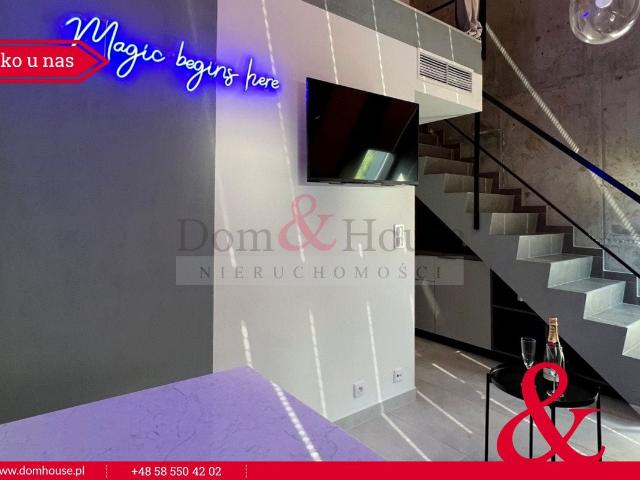 Mieszkanie kawalerka z kuchnią w zabudowie 25 m² na wynajem Sopot, Dolny Sopot Dolny