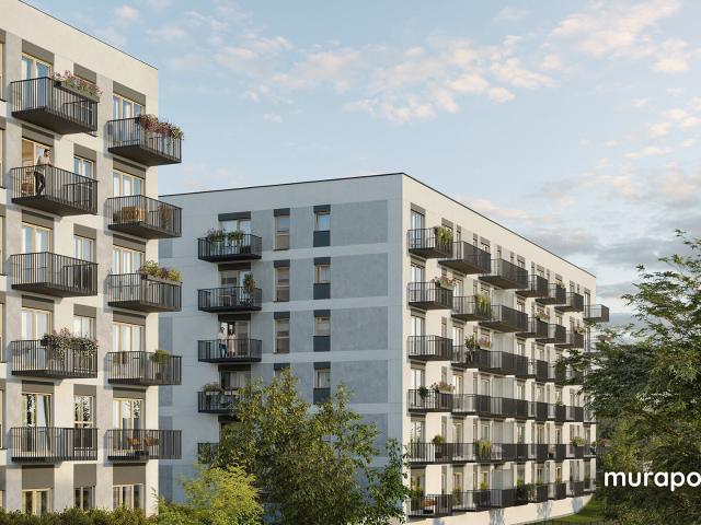 Mieszkanie, Katowice Bogucice, Ludwika, Murapol Nowe Bogucice, 2.B.0.07