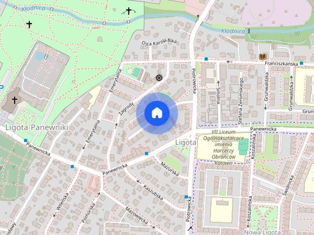 Mieszkanie Katowice Ligota dla studentów