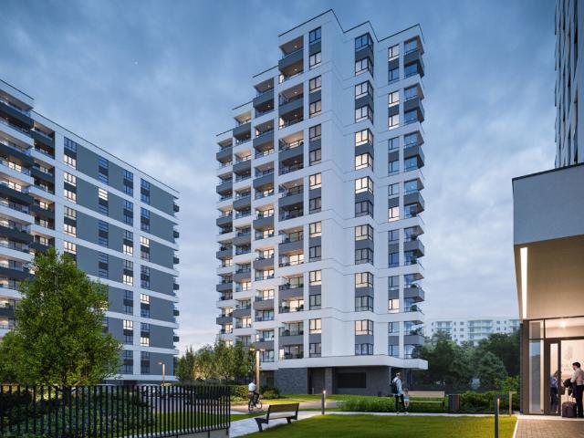 Mieszkanie, Katowice Wełnowiec Józefowiec Wełnowiec, al. Wojciecha Korfantego 85 89, ATAL SKY+, F.1.3.01