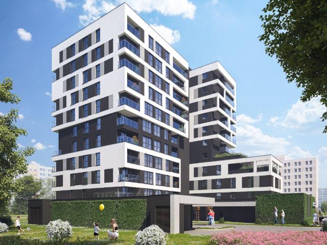 Mieszkanie, Kraków Mistrzejowice, os. Bohaterów Września, Piasta Towers Bud. 9, 35