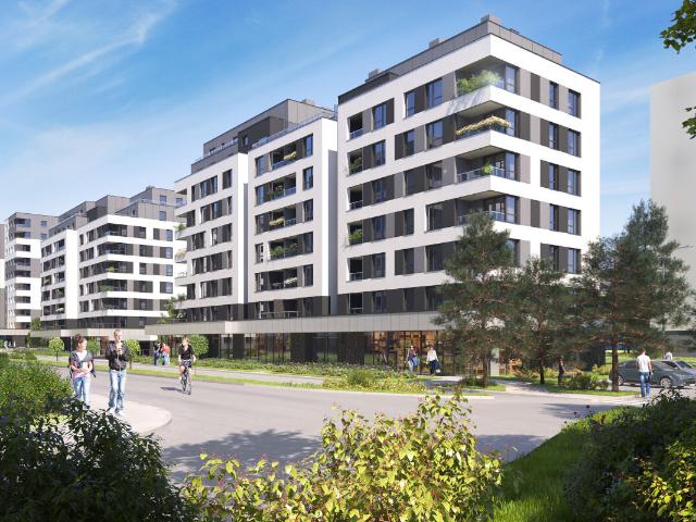 Mieszkanie, Kraków Mistrzejowice, os. Bohaterów Września, Piasta Towers 86/86A, 86A.50