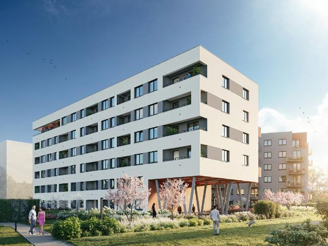 Mieszkanie, Kraków Podgórze, Myśliwska, City Vibe etap VI, H.043
