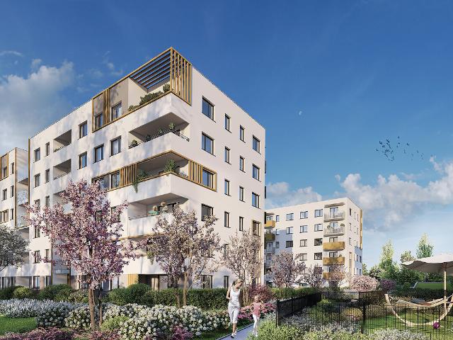Mieszkanie, Kraków Podgórze Płaszów, Myśliwska 68, City Vibe etap V, F/120