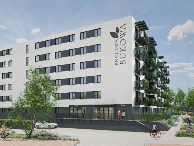 Mieszkanie, Kraków Podgórze Rybitwy, Bukowa 67, Enklawa Bukowa, A1.7