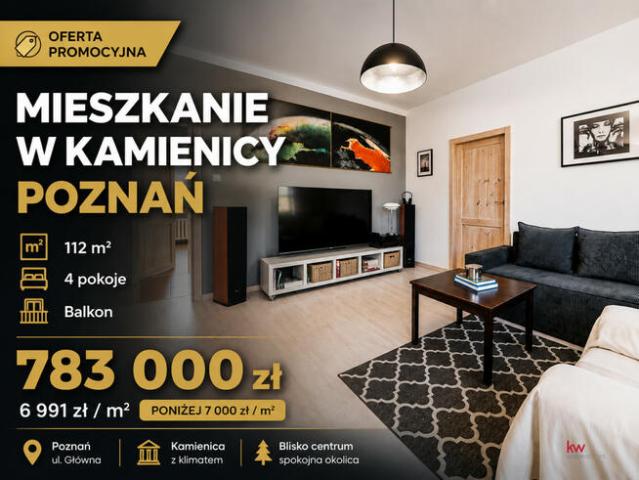 Mieszkanie Poznań gm. Poznań Nowe Miasto Główna, Główna