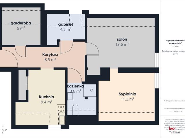 Mieszkanie sprzedam, Grudziądz, Tytoniowa, 56 m2, cena: 319 000 zł