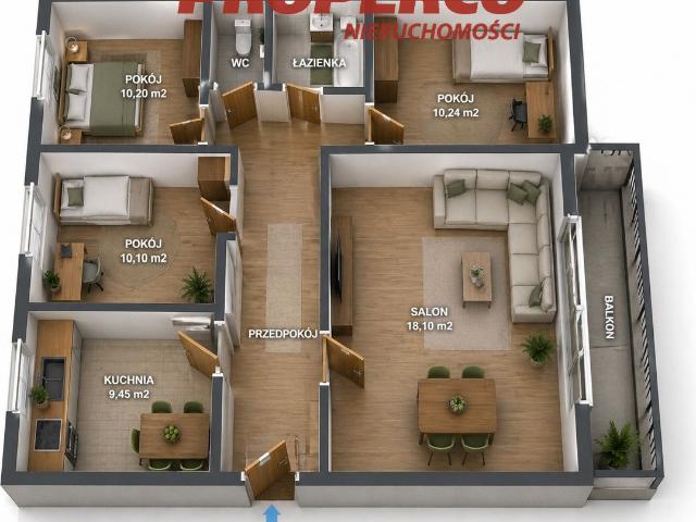 Mieszkanie sprzedam, Kielce, Na Stoku, Na Stoku, 75 m2, cena: 650 000 zł