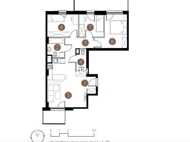 Mieszkanie sprzedam, LUBLIN, WROTKÓW, Zemborzycka, 65 m2, cena: 630 399 zł