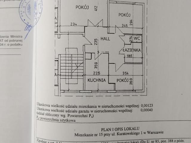 Mieszkanie sprzedam, Warszawa, Mokotów, Kazimierza Kuratowskiego 1, 61 m2, cena: 1 100 000 zł