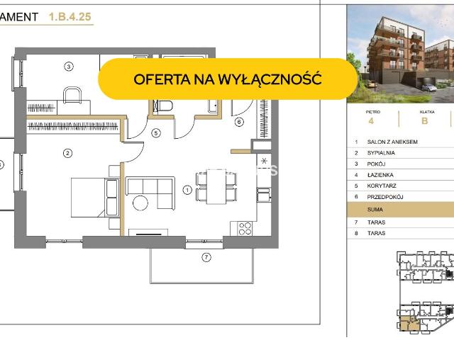 Mieszkanie sprzedam, Wieliczka, Wieliczka, Adama Asnyka, 65 m2, cena: 920 000 zł