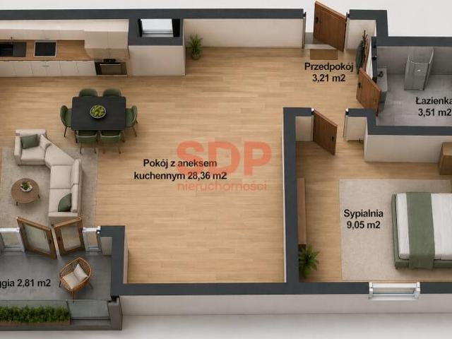 Mieszkanie sprzedam, Wrocław, Stare Miasto, Powstańców Śląskich, 44 m2, cena: 720 000 zł