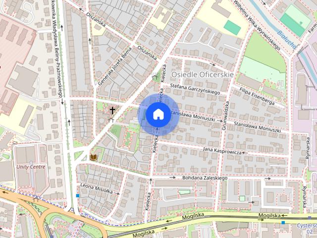 Mieszkanie w centrum Krakowa – ul. Kielecka 34,4 m kw