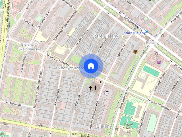Mieszkanie w cichej okolicy na Bielanach