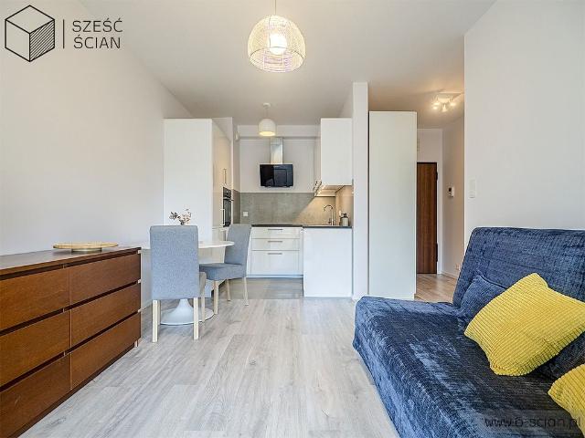 Mieszkanie w bloku mieszkalnym wysoki standard 43 m² nad jeziorem na wynajem Warszawa, Praga Południe