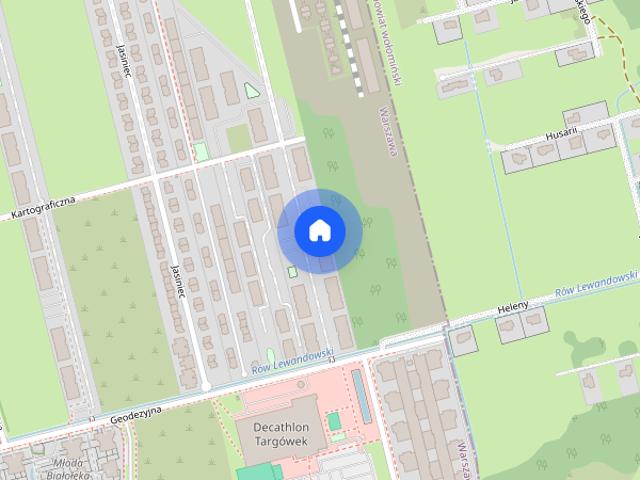 Mieszkanie Warszawa Lewandów, ul. Kartograficzna