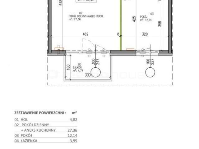 Mieszkanie, Warszawa, 48.27 m², sprzedam mieszkanie