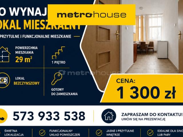 Mieszkanie, Wiśniowa, 28.86 m², wynajmę mieszkanie