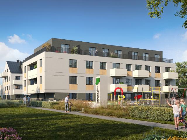 Mieszkanie, Wrocław Brochów Krzyki, Syryjska, Osiedle Parkowe Aleje etap III, A.1.07