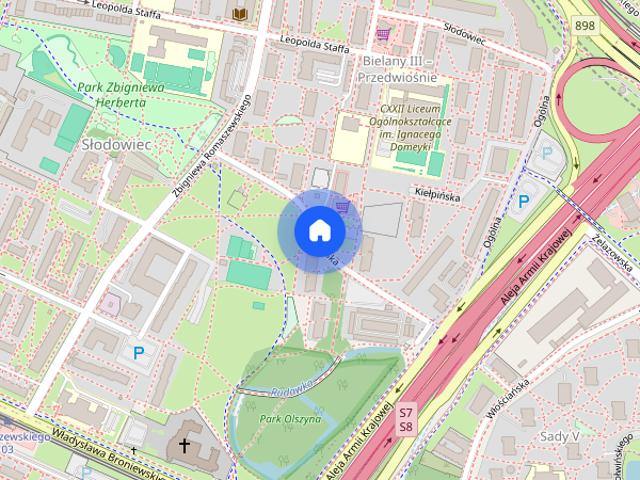 Mieszkanie z klimatyzacją przy Parku Olszyna, metro Słodowiec