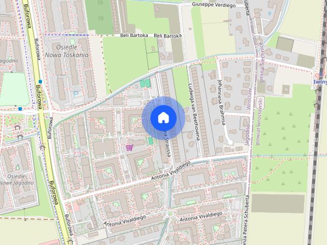 Mieszkanie z ogródkiem i miejscem parkingowym,zielone osiedle Jagodno