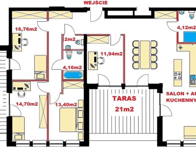 Mieszkanie 141,23 m², Lublin