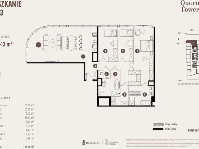 Mieszkanie 148,4m²