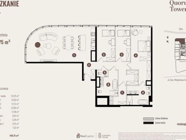Mieszkanie 148,8m²