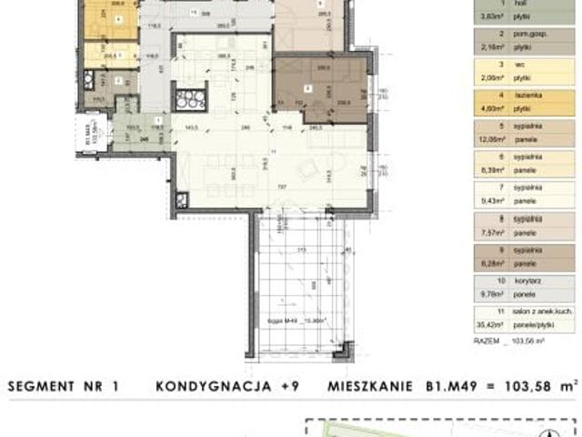 Mieszkanie 103,6m²