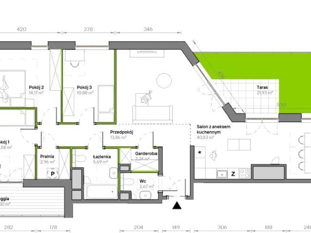 Mieszkanie 103,6m²