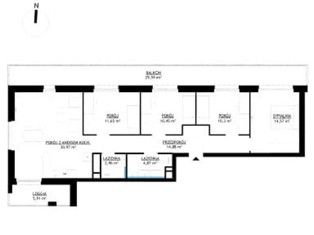 Mieszkanie 100,7m²
