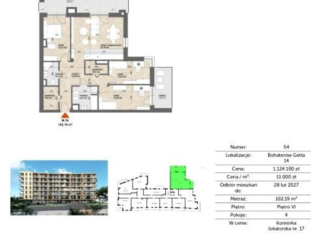 Mieszkanie 102,2m²