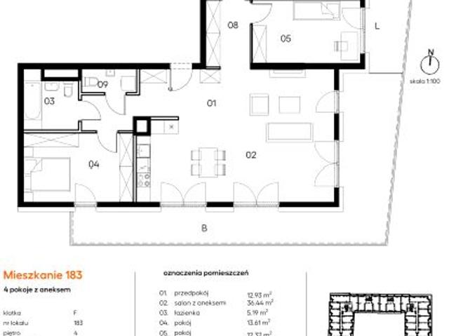 Mieszkanie 108,6m²