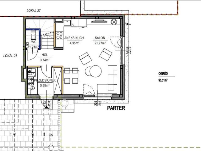 Mieszkanie 110 m², Falenty