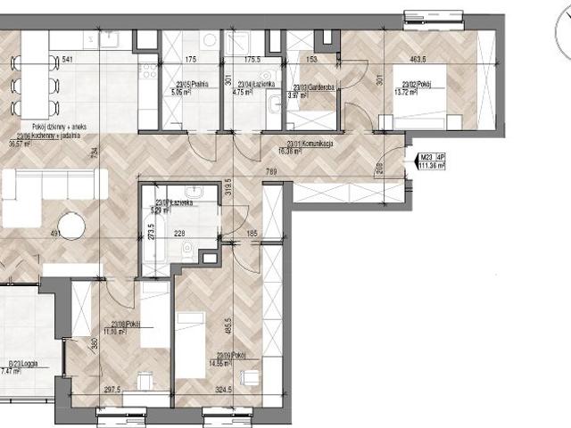 Mieszkanie 111,4m²