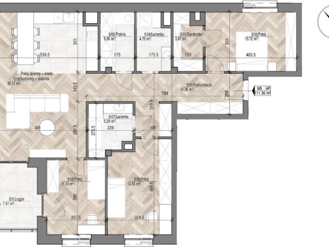 Mieszkanie 111,4m²
