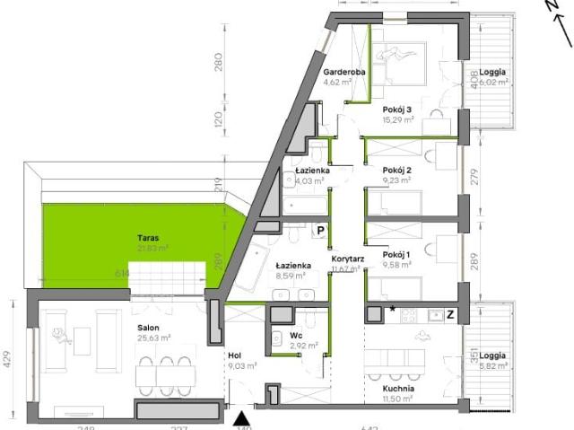Mieszkanie 112,1m²