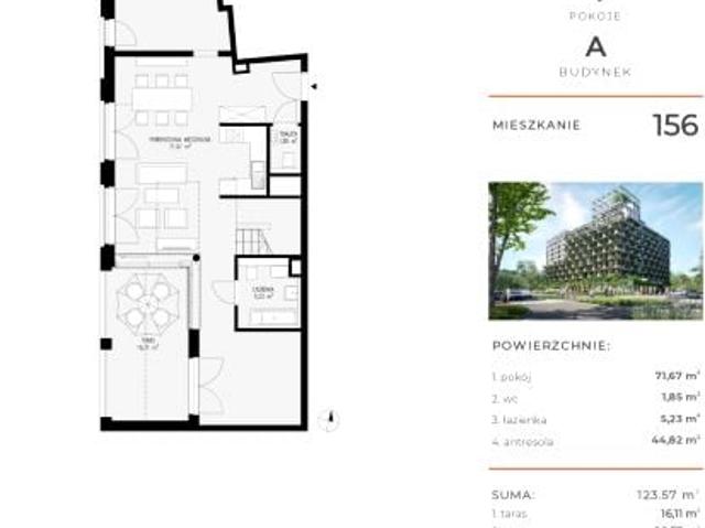 Mieszkanie 123,6m²