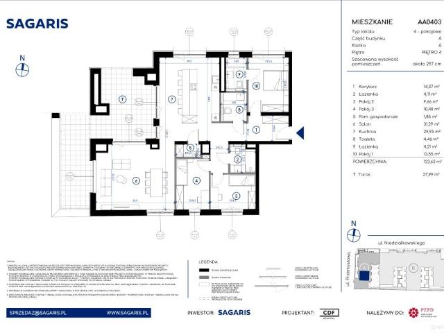 Mieszkanie 123,6m²
