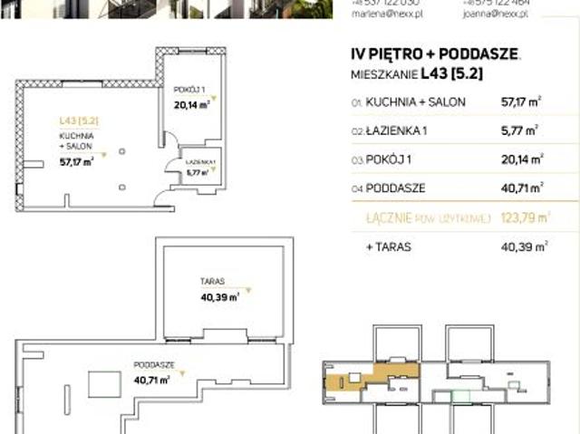 Mieszkanie 123,7m²