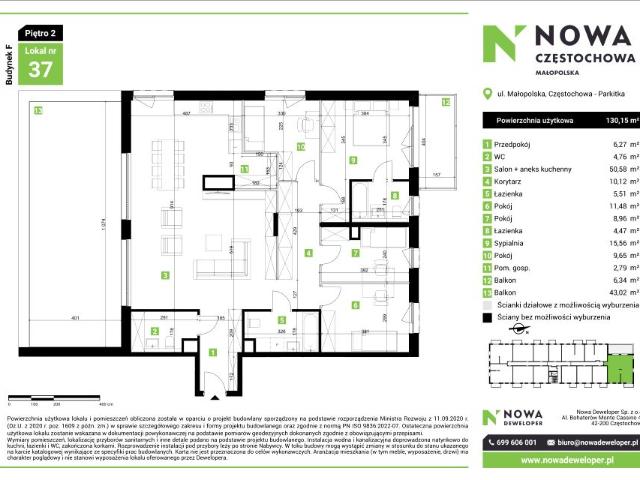 Mieszkanie 130m²