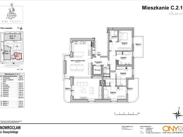 Mieszkanie 135,5m²