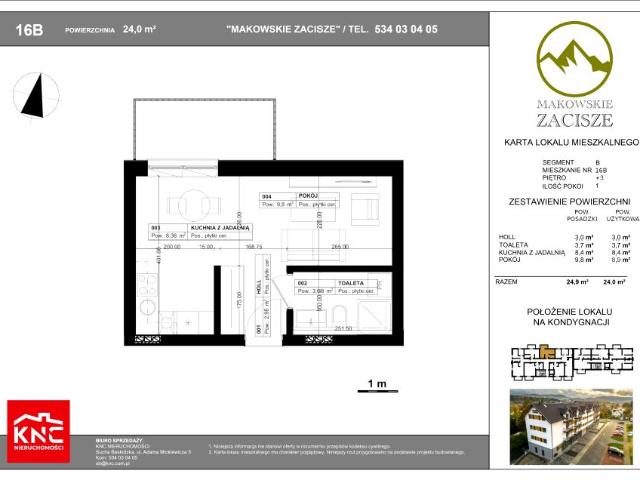 Mieszkanie 24m²