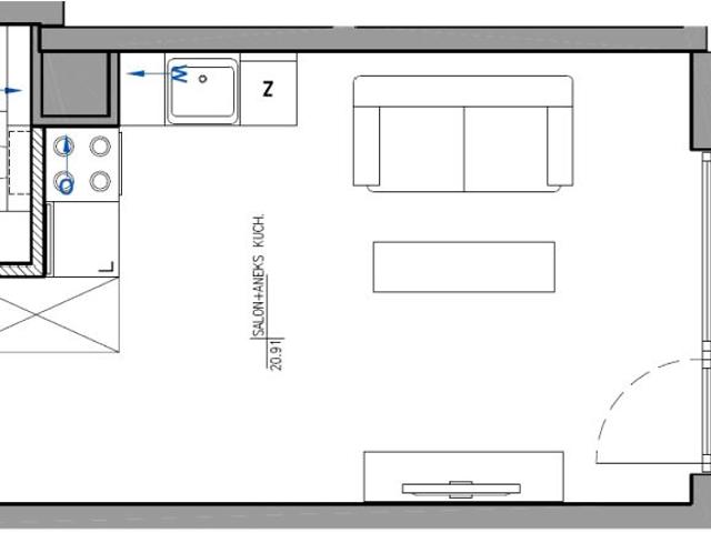 Mieszkanie 25 m², Warszawa